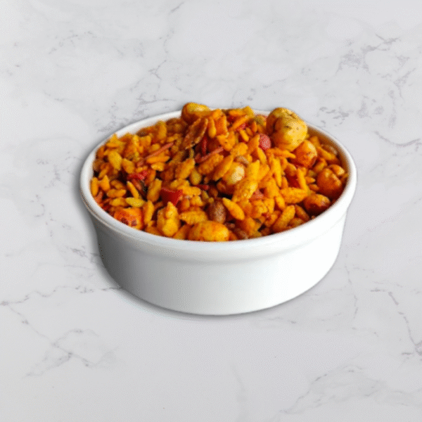 healthy makhana bhel