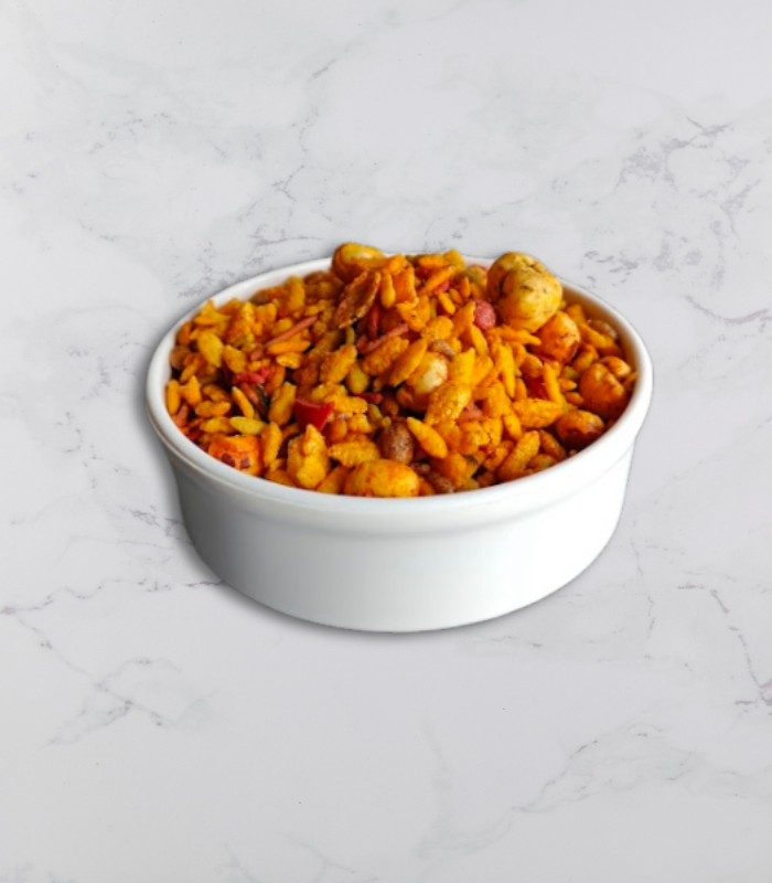 1 healthy makhana bhel